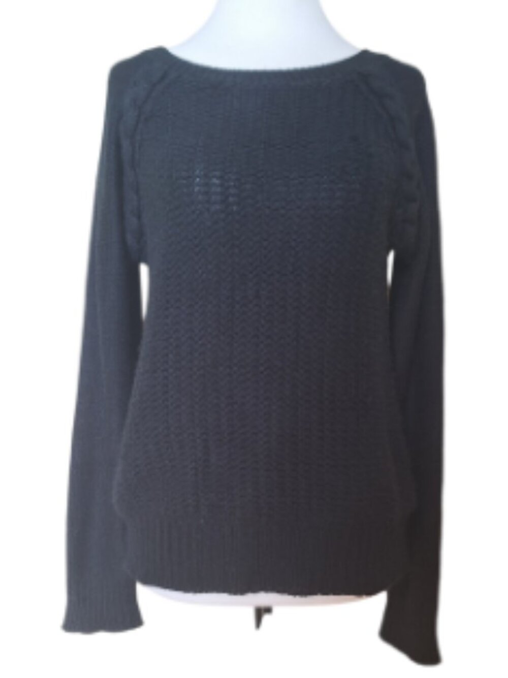 SUZY SHIER BLACK SWEATER SIZE SMALL